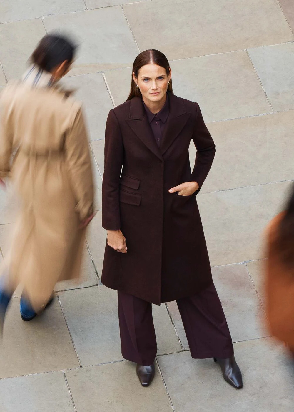 Maeva Wool Coat | Hobbs US | | Hobbs