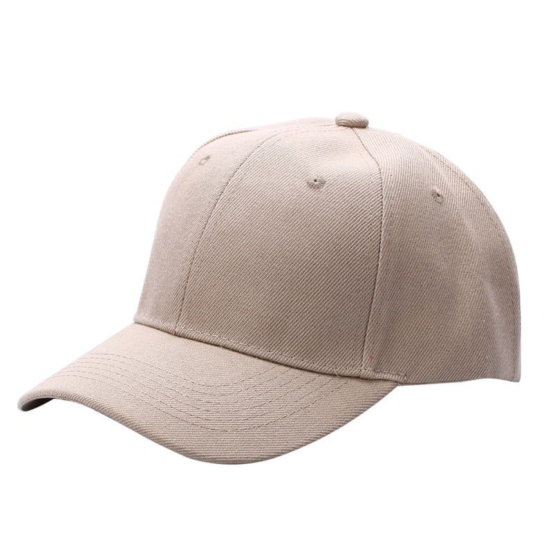 Classic Plain Baseball Cap Dad Hat Adjustable Size | Walmart (US)