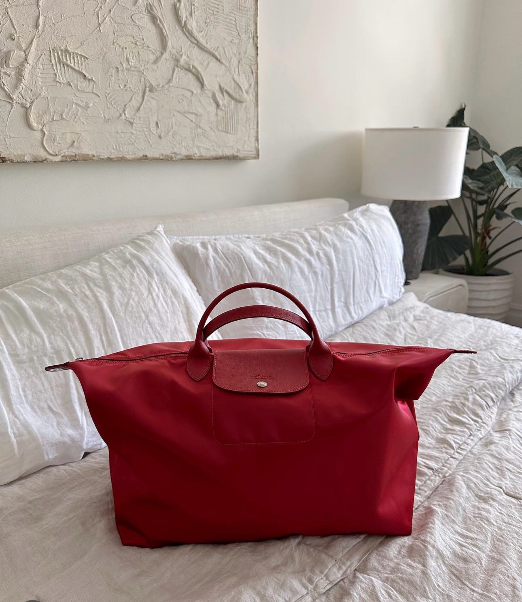 Chic little weekender. #longchamp