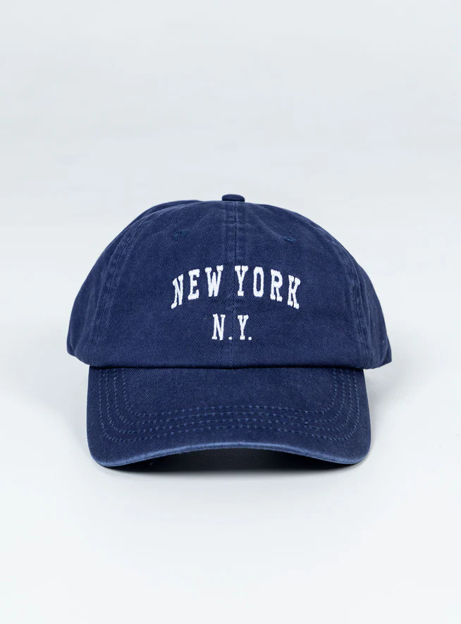 New York Dad Cap Blue | Princess Polly US