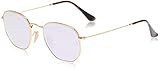 Ray-Ban Rb3548n Hexagonal Flat Lens Sunglasses | Amazon (US)
