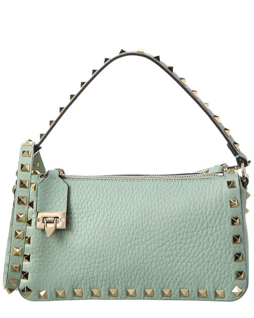 Valentino Rockstud Small Grainy Leather Crossbody | Shop Simon