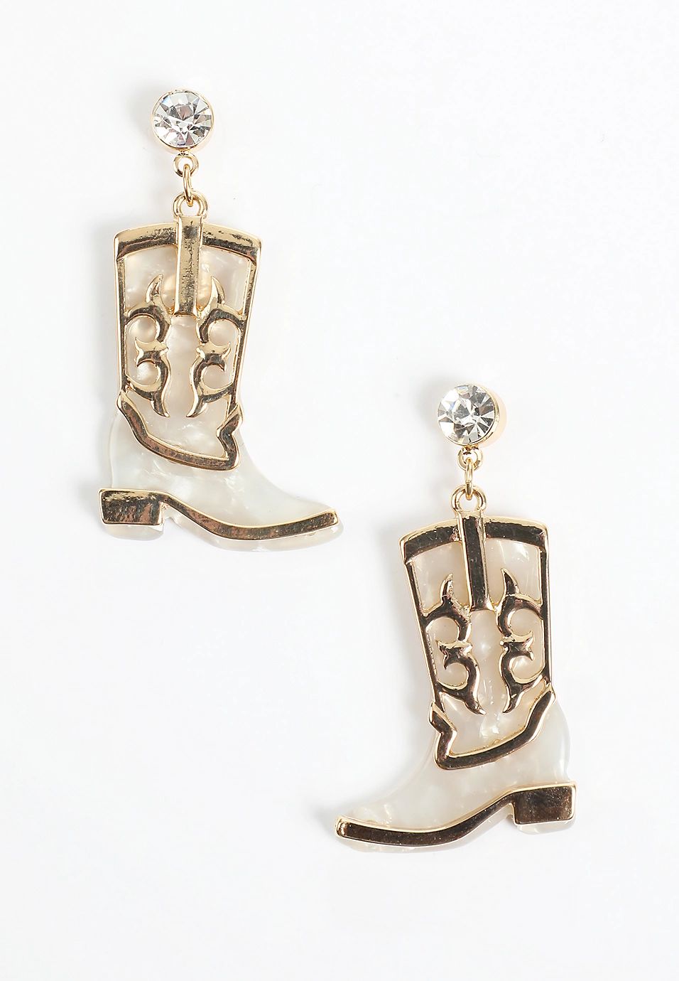 Cowgirl Boot Drop Earrings | Maurices