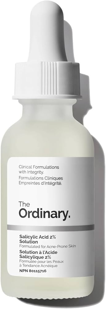 The Ordinary Salicylic Acid 2% Solution, Acne-Fighting Serum for Blemish-Prone Skin | Amazon (US)