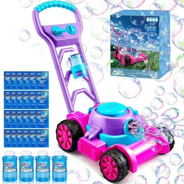 Syncfun Bubble Lawn Mower, Bubble Machine Summer Outdoor Games Toys for Kids Toddler 3-6 Years Ol... | Walmart (US)