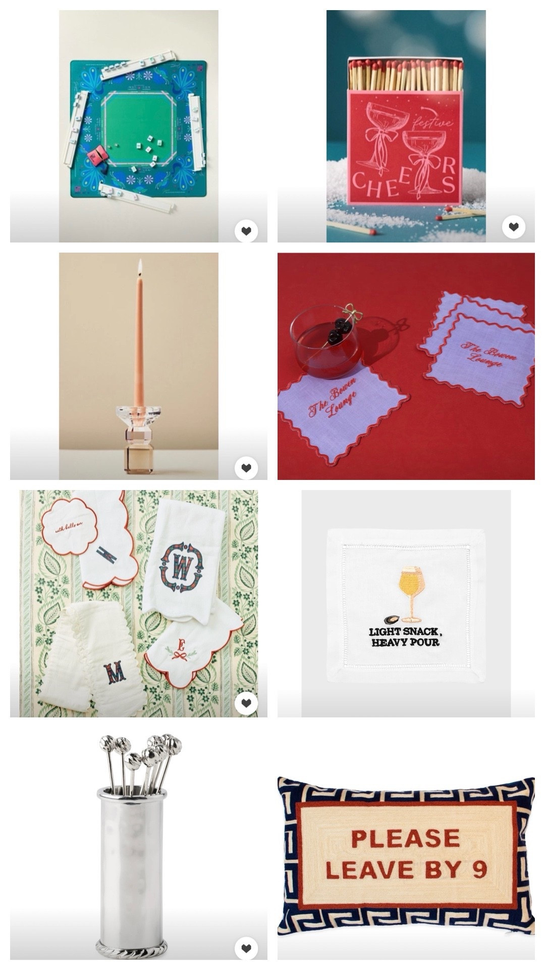 Gift guide for: the hostess