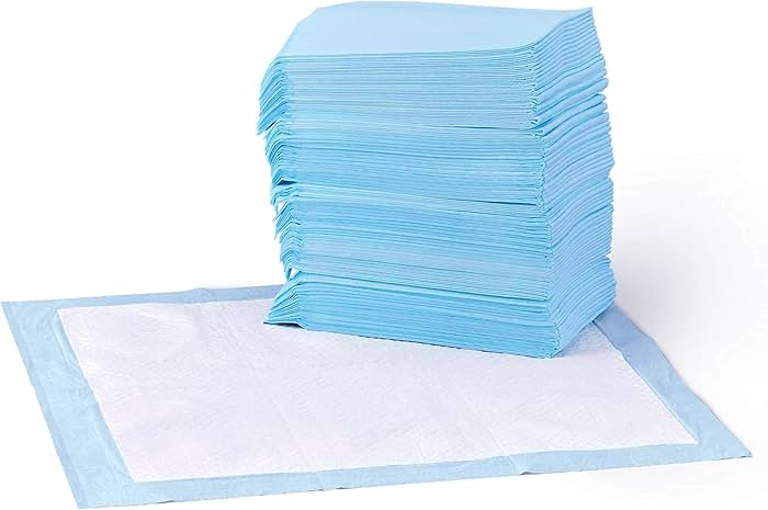 Amazon Basics Absorbent, Leak-Proof Dog and Puppy Pee Pads with 5-Layer Design and Quick-Dry Surf... | Amazon (US)