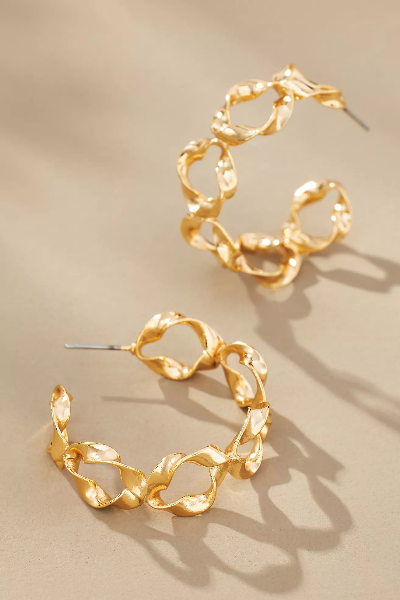 Molten Open Circles Hoop Earrings | Anthropologie (US)