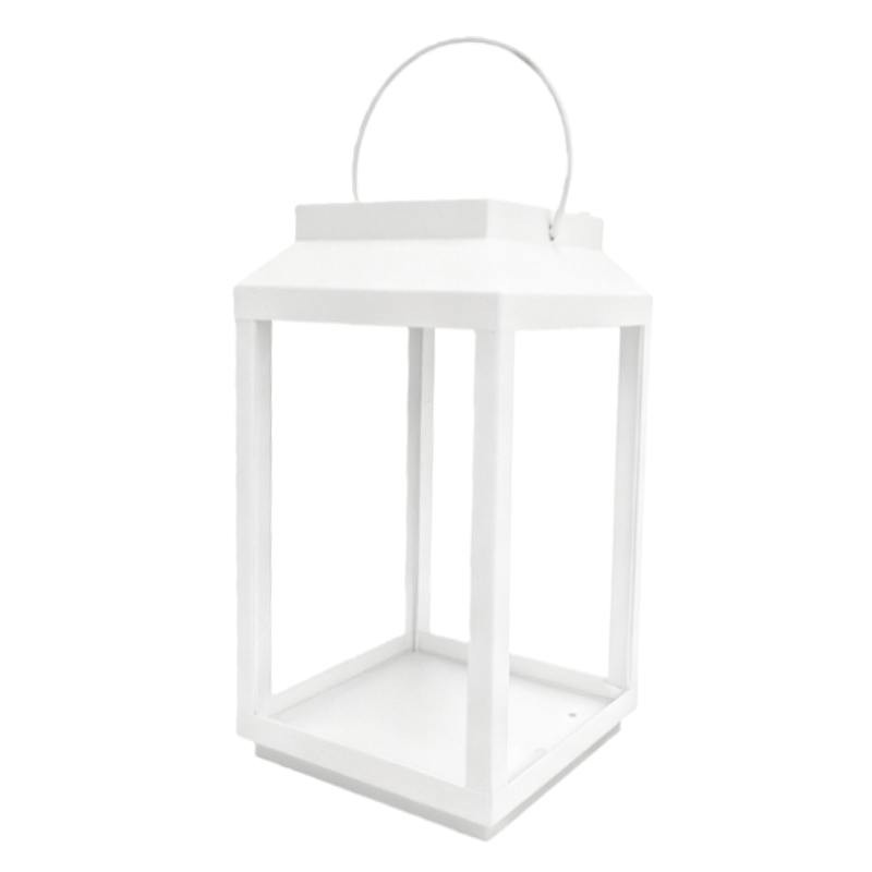 White Outdoor Solar Light, Extra Small | At Home