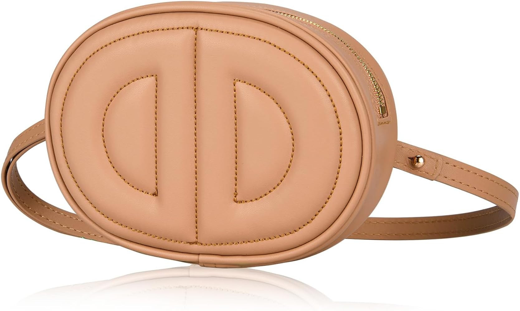 Fahion H crossbody bag, Leather fanny pack for women,Fashion khaki crossbody, Popular exquisite w... | Amazon (US)