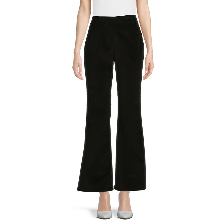 No Boundaries Juniors Corduroy High Rise Flare Pants - Walmart.com | Walmart (US)