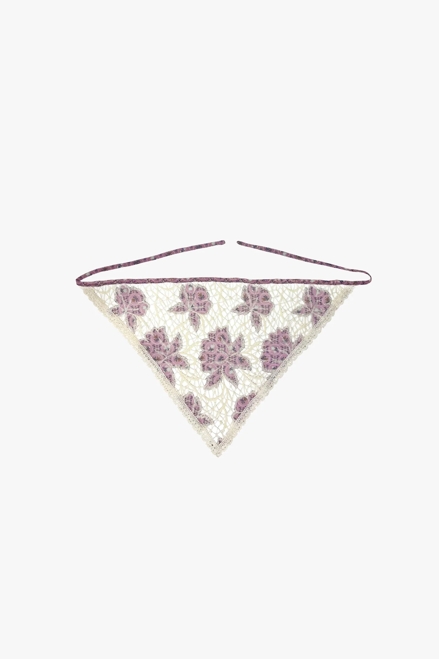 Medallion Floral Lace Headscarf | Anna Sui