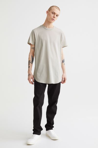 Long Fit T-shirt | H&M (US + CA)