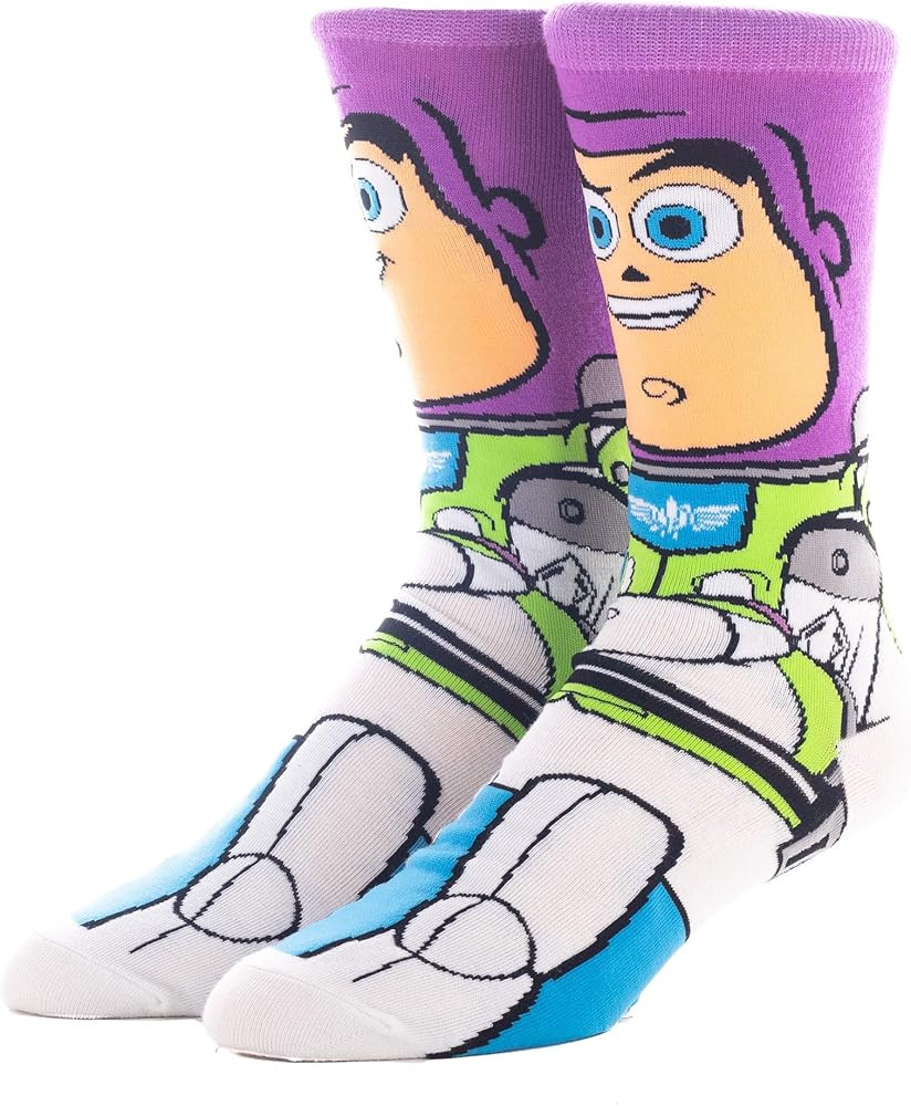 Buzz 360 Mens Character Crew Socks | Amazon (US)