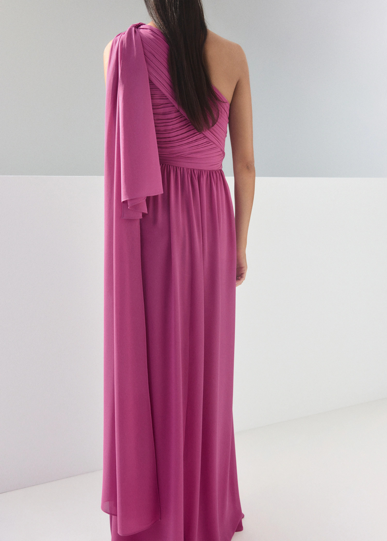 Knot asymmetric dress | Mango (US/MX/AU)