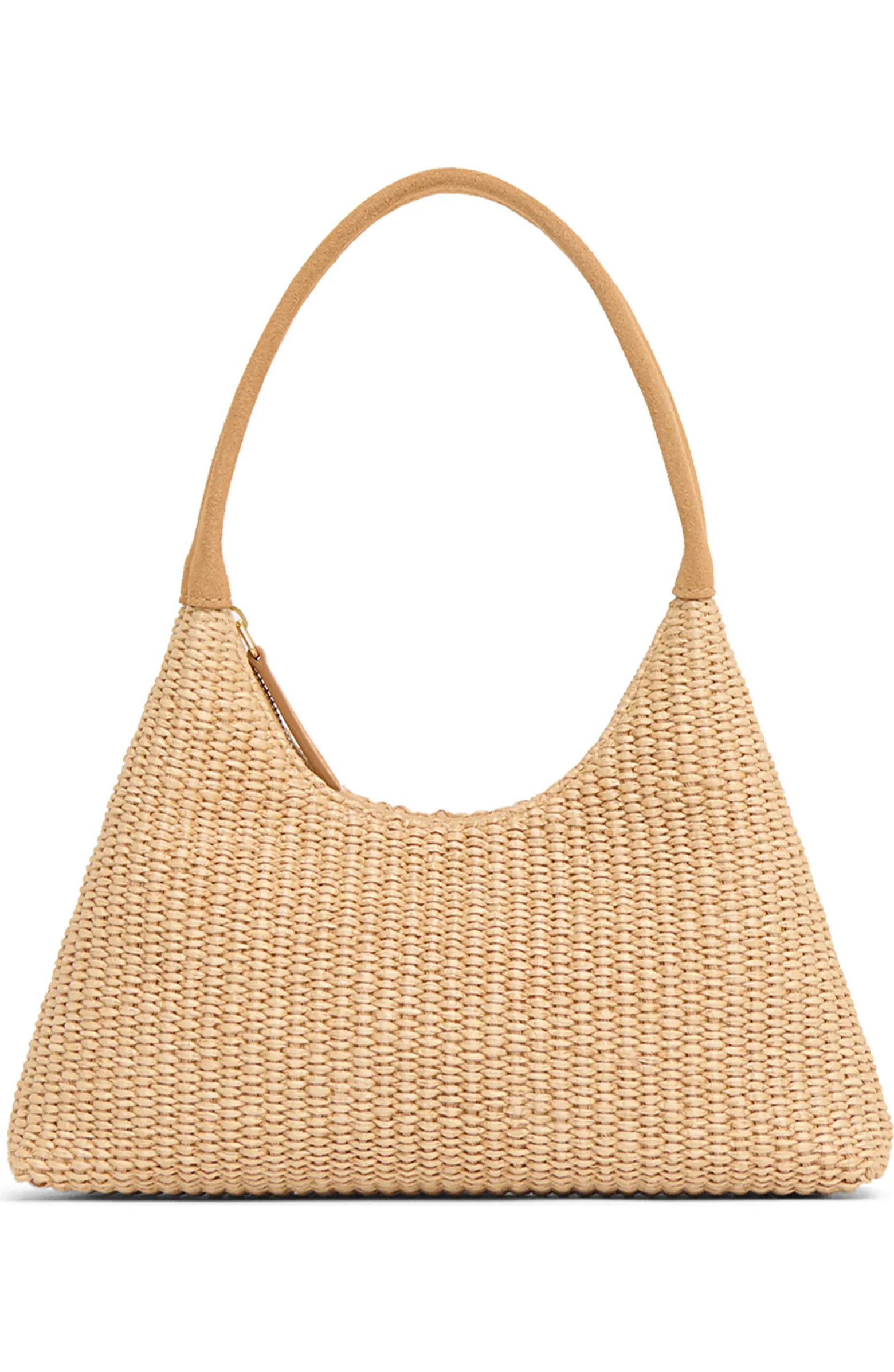 Mini Candy Woven Raffia Hobo Bag | Nordstrom