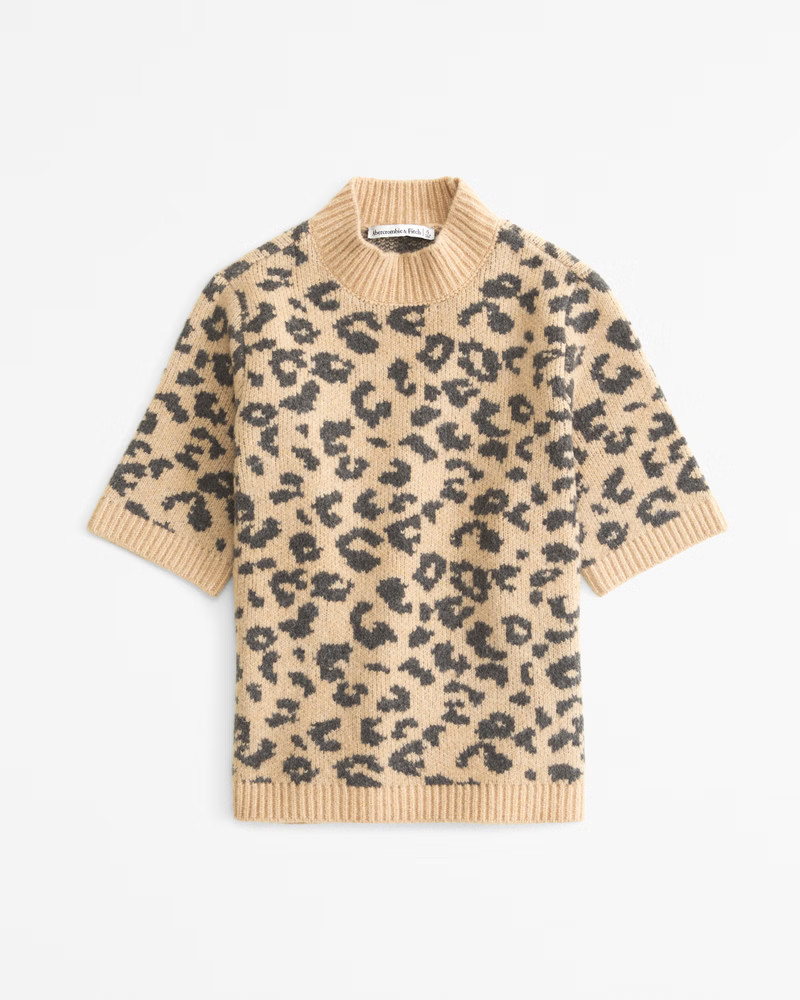 Skimming Mockneck Sweater Tee | Abercrombie & Fitch (US)