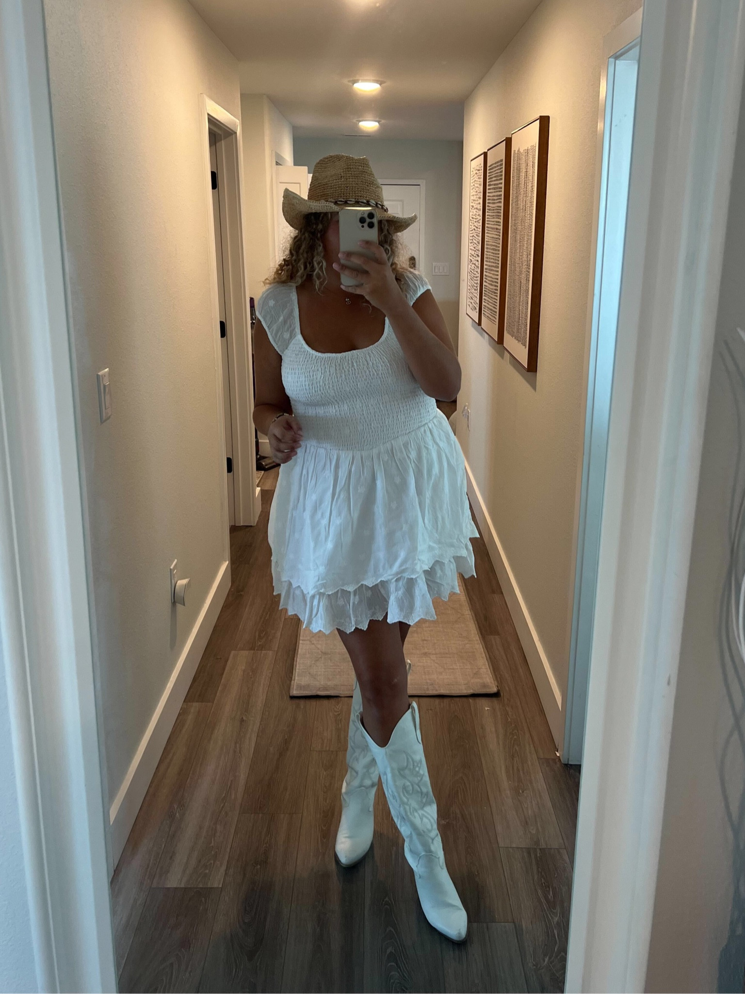 white christmas dresses Country Girl Dress – AmeliaBlueBoutique main image 1