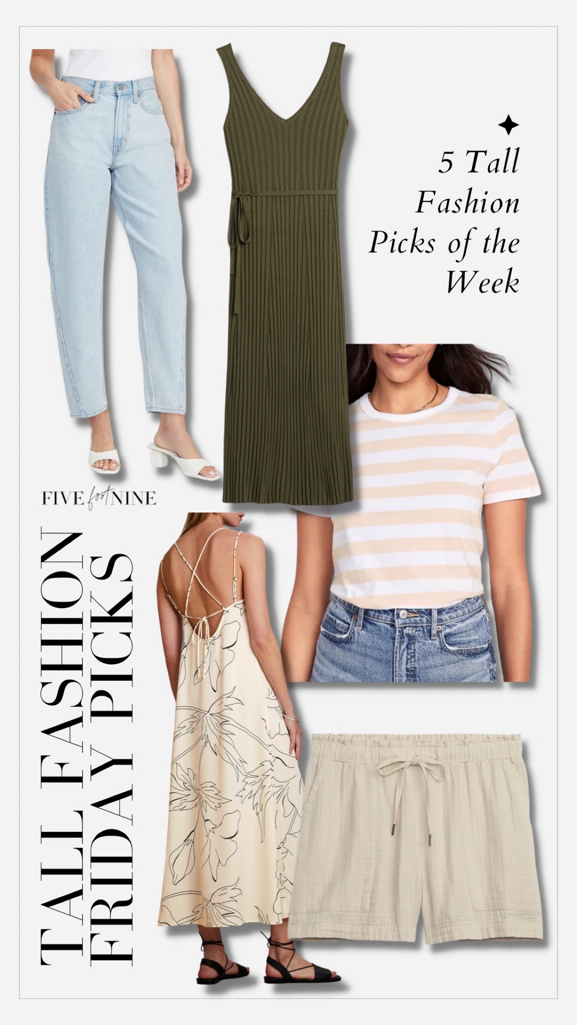 Sweater dress, striped shirt, linen shorts, barrel jeans, cream maxi dress 

#LTKunder100 #LTKsalealert