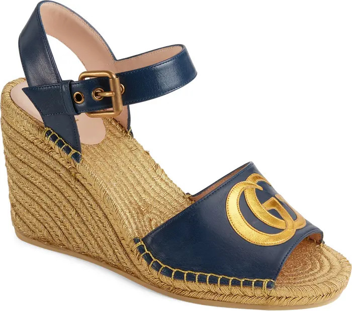 Flor Logo Espadrille Wedge Sandal | Nordstrom