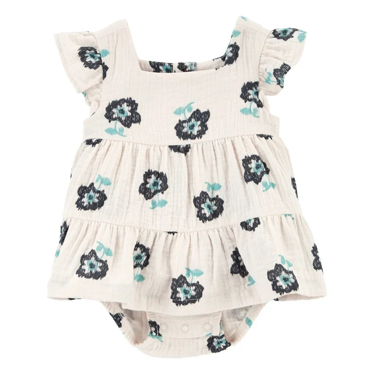 Carter's Child of Mine Baby Girl Dress, One-Piece, Sizes 0/3-24 Months | Walmart (US)