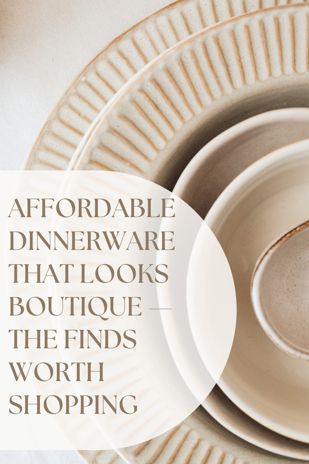 Affordable Dinnerware That Looks Boutique — The Finds Worth Shopping
Affordable dinnerware that looks boutique without the boutique price tag. Ribbed stoneware plates and nesting bowls in soft neutral tones bring an elevated, hand-thrown feel to everyday table settings. These are the pieces that make a simple weeknight dinner look intentional. Tap the title to shop all finds. #affiliatelink #affordabledinnerware #stonewaredecor
affordable dinnerware finds, boutique look dinnerware, ribbed stoneware plates, neutral tone dinnerware sets, aesthetic dinnerware finds, everyday table setting decor, stoneware plate decor ideas, elevated tableware finds, budget friendly dinnerware, modern dinnerware collection

#LTKSeasonal #LTKHome #LTKSaleAlert