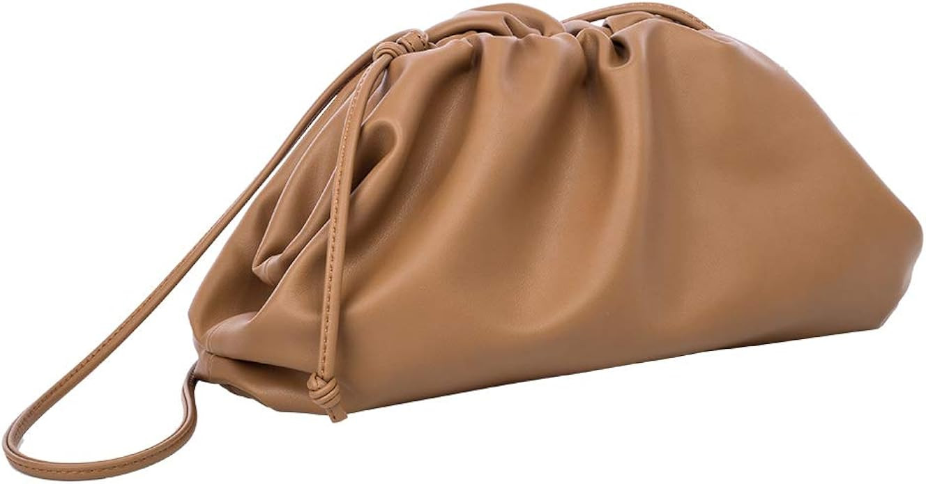 CATMICOO Cloud Crossbody Bags for Women Clutch Purse with Dumpling Shape and Ruched Detail | Amazon (US)