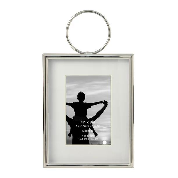 Better Homes & Gardens Silver Hanging Frame with Metal Ring | Walmart (US)