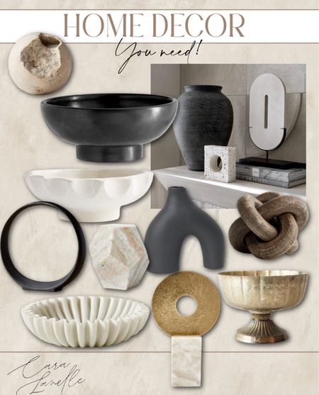 Home decor you need! These decorative items are perfect for shelves, table tops, cabinets and more! 

Home decor, vase, bowl, decorative objects 

#LTKstyletip #LTKFind #LTKhome