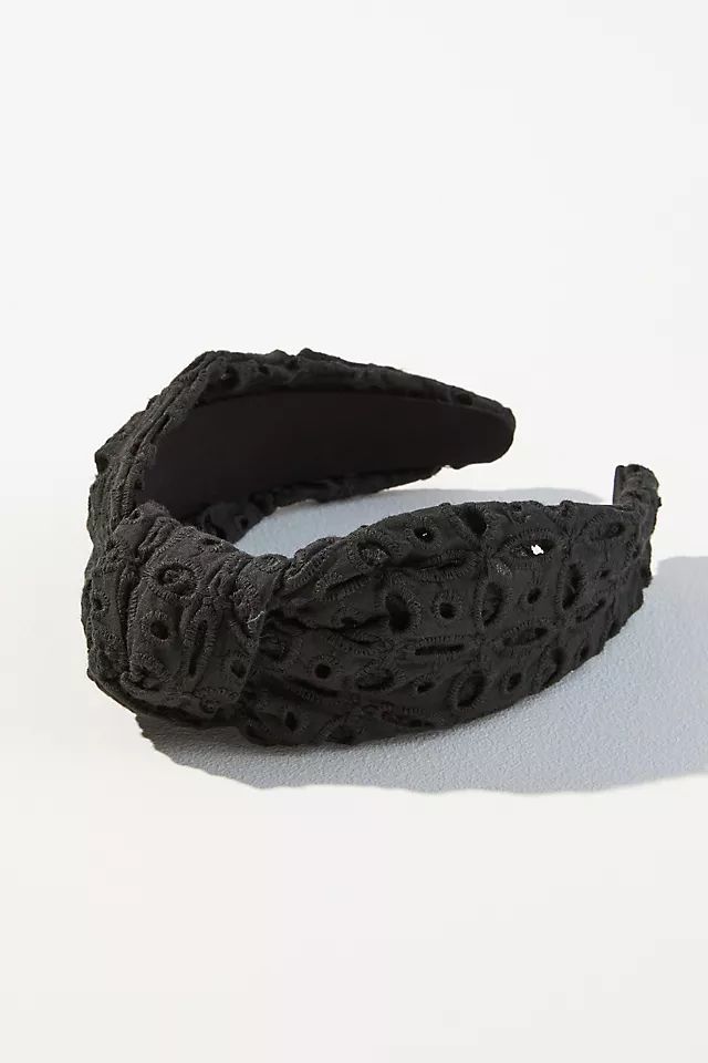 Soft Eyelet Headband | Anthropologie (US)