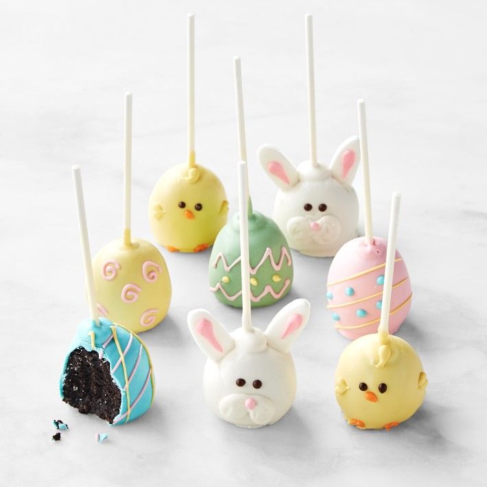 Easter Cake Pops, Set of 8 | Williams-Sonoma