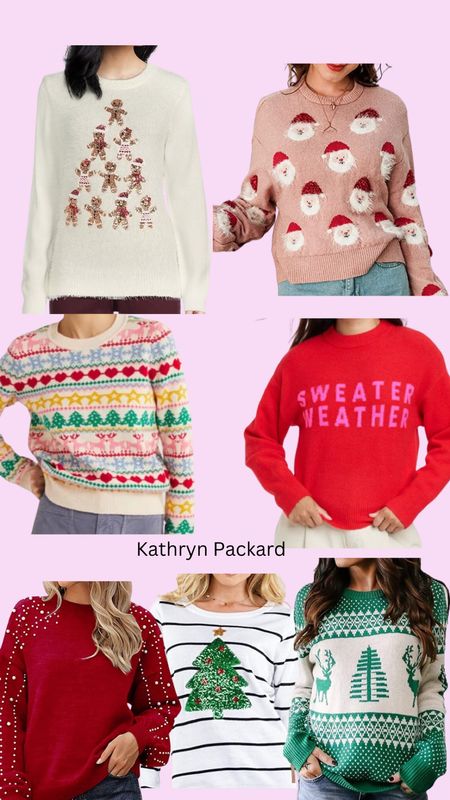 Christmas sweater Christmas ' shirts Christmas tops Amazon finds Amazon Christmas gingerbread sweater weather Santa sweater Christmas finds

#LTKSeasonal #LTKHoliday #LTKhome
