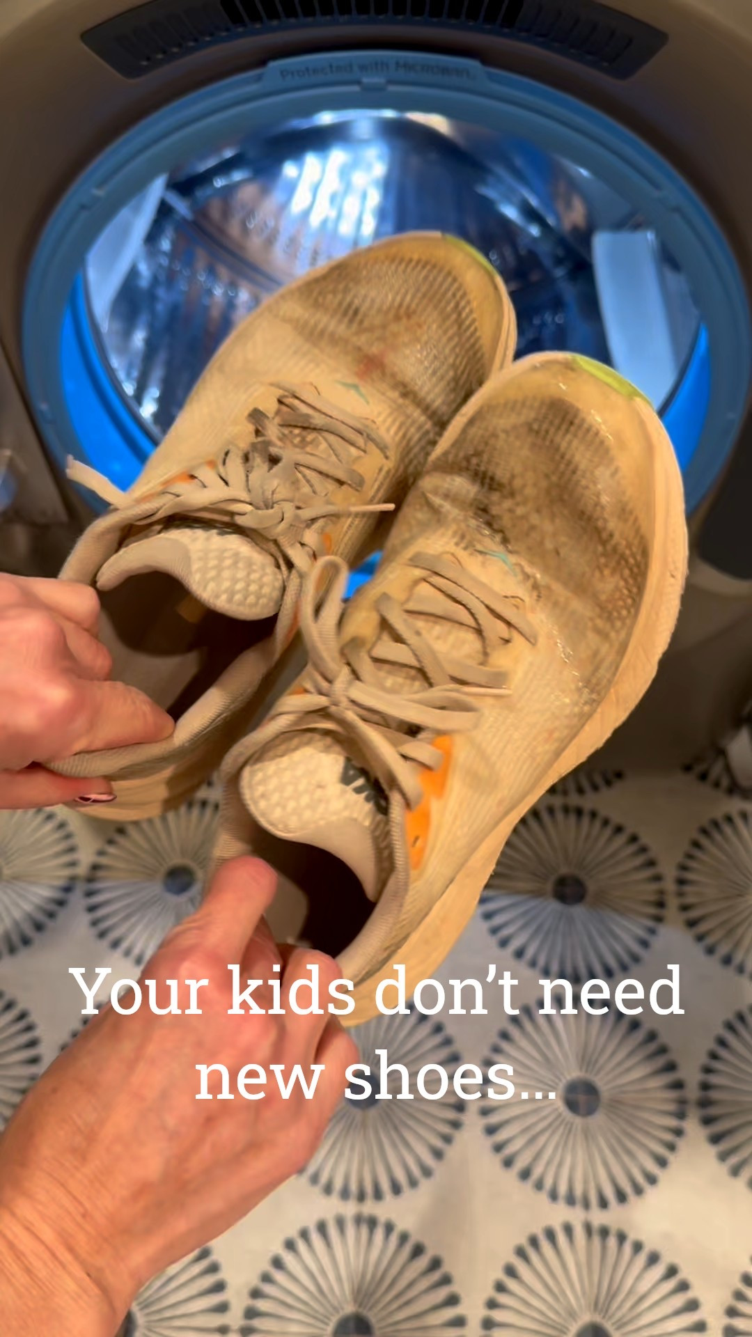 If your family lives in sneakers like mine does, you NEED a shoe washing bag. Toss them in, zip it up, and they come out looking brand new #LTKhome #LTKfinds #LaundryHacks #MomLifeFinds #ShoeCare #HomeMustHaves

#LTKHome #LTKmomlife