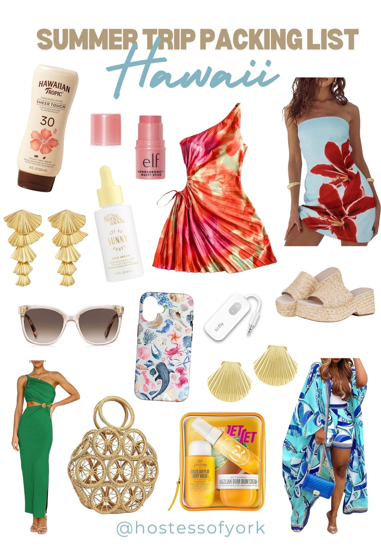 Summer trip packing list for Hawaii! 
🌺🥥🐚 Products that will get here just in time for your vacation! 
#Hawaii #vacation #travel #tropical #aloha #outfits #ideas #dreamcloset #summer #fashion #beach #ocean #flower #packing

#LTKSeasonal #LTKSummerEdit #LTKTravel