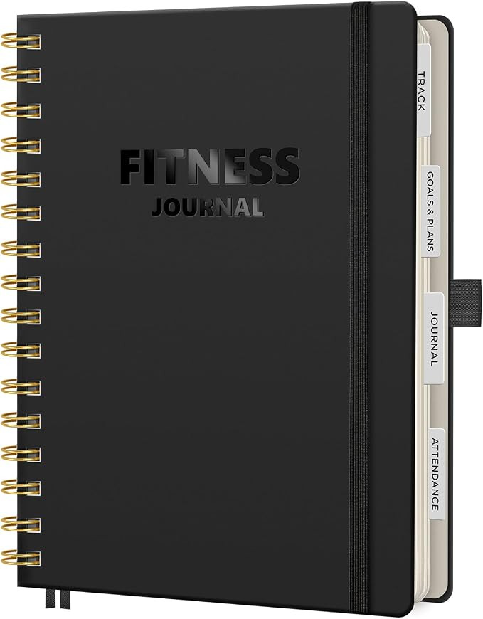 Workout Journal, Fitness Journal for Women & Men, A5 (6.1'' x 8.3'') | Workout Log Exercise, Fitn... | Amazon (US)
