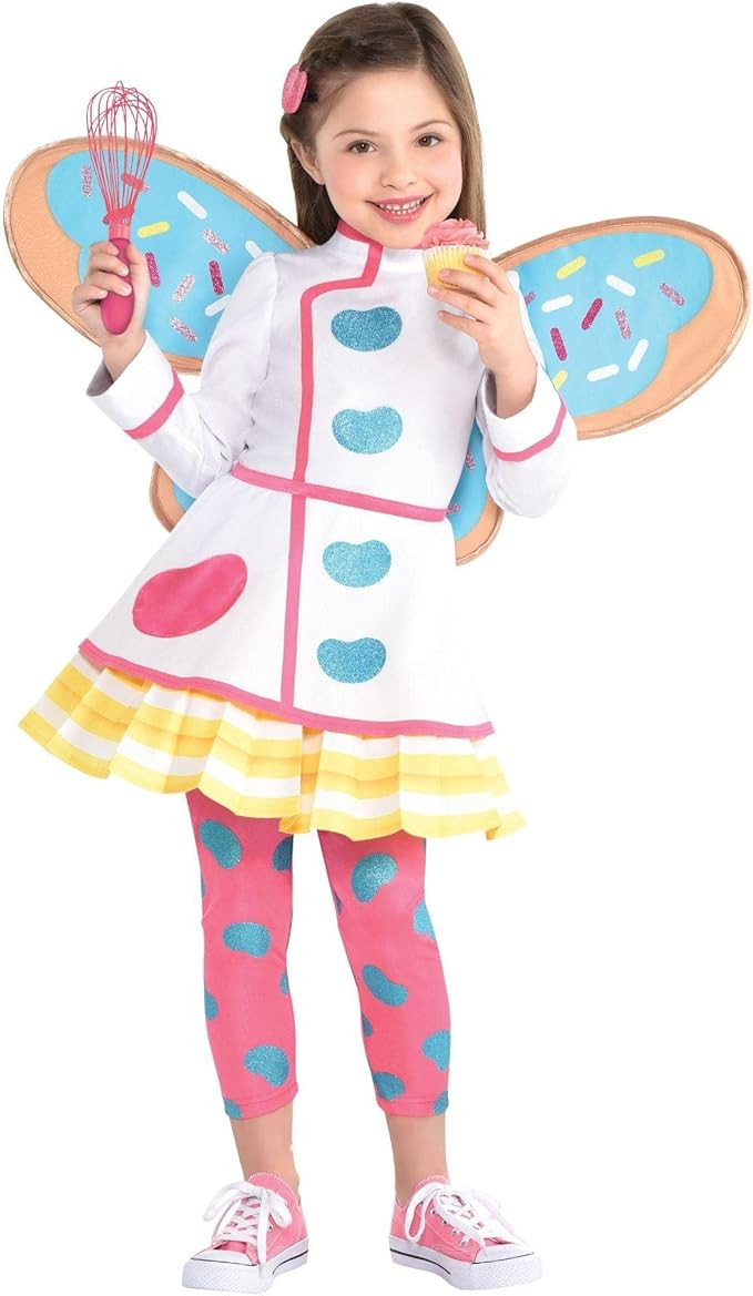 Party City Butterbean Halloween Costume for Toddler Girls, Butterbean's Café Includes Accessorie... | Amazon (US)