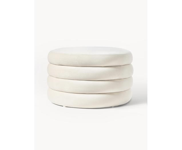 XL Samt-Hocker Alto mit Stauraum | Westwing EU