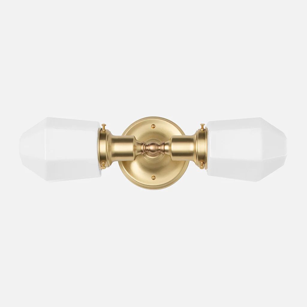 Davis Double Sconce 2.25" | Schoolhouse