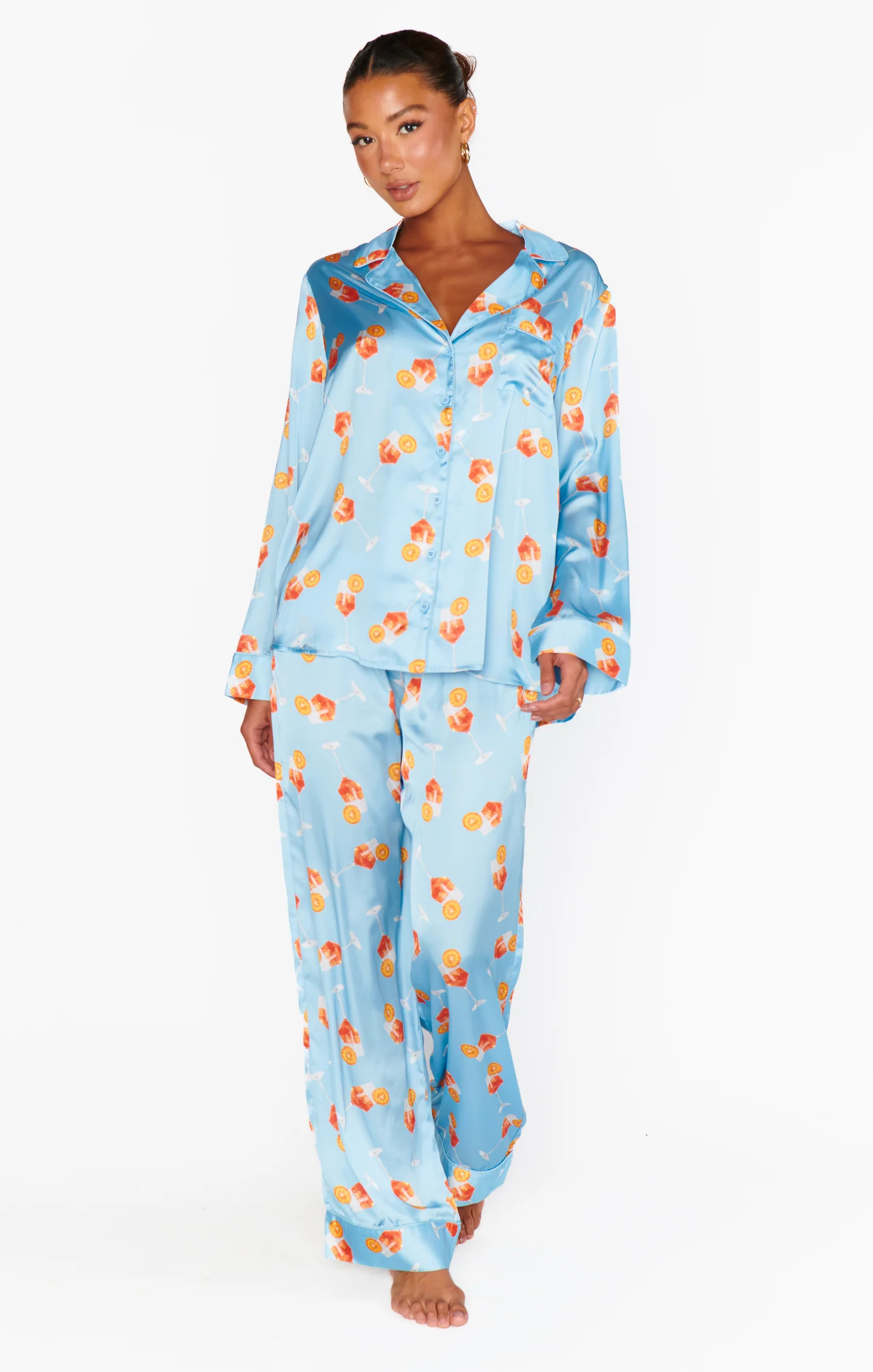 Classic PJ Set ~ Saint Spritz Silky | Show Me Your Mumu