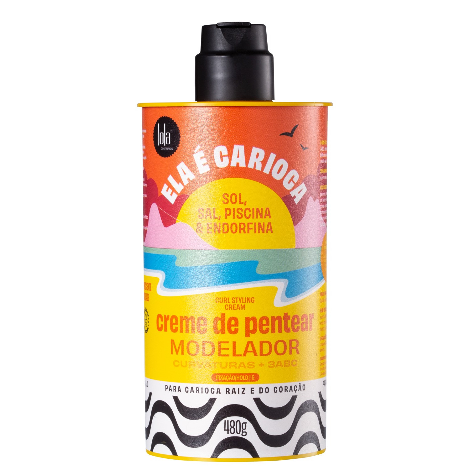Creme de Pentear 3ABC Lola Cosmetics Ela é Carioca Sol, Sal, Piscina & Endorfina 480g | Beautybox (BR)