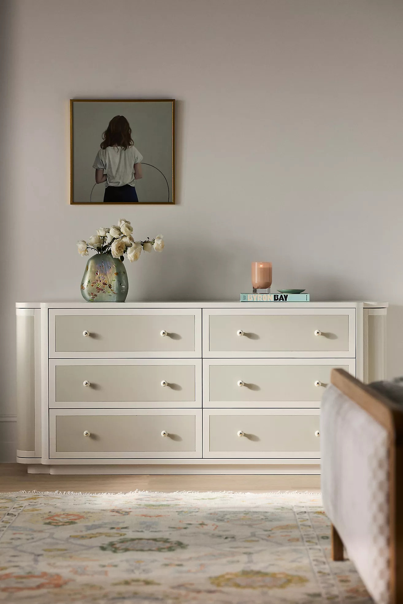 Tabitha Lacquer Six-Drawer Dresser | Anthropologie (US)