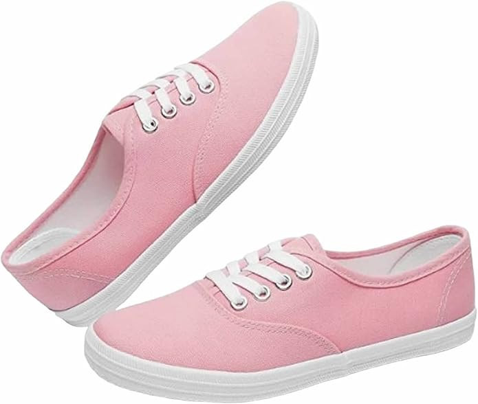 Shoes8teen Womens Canvas Decks Sneakers 18 Colors Available | Amazon (US)