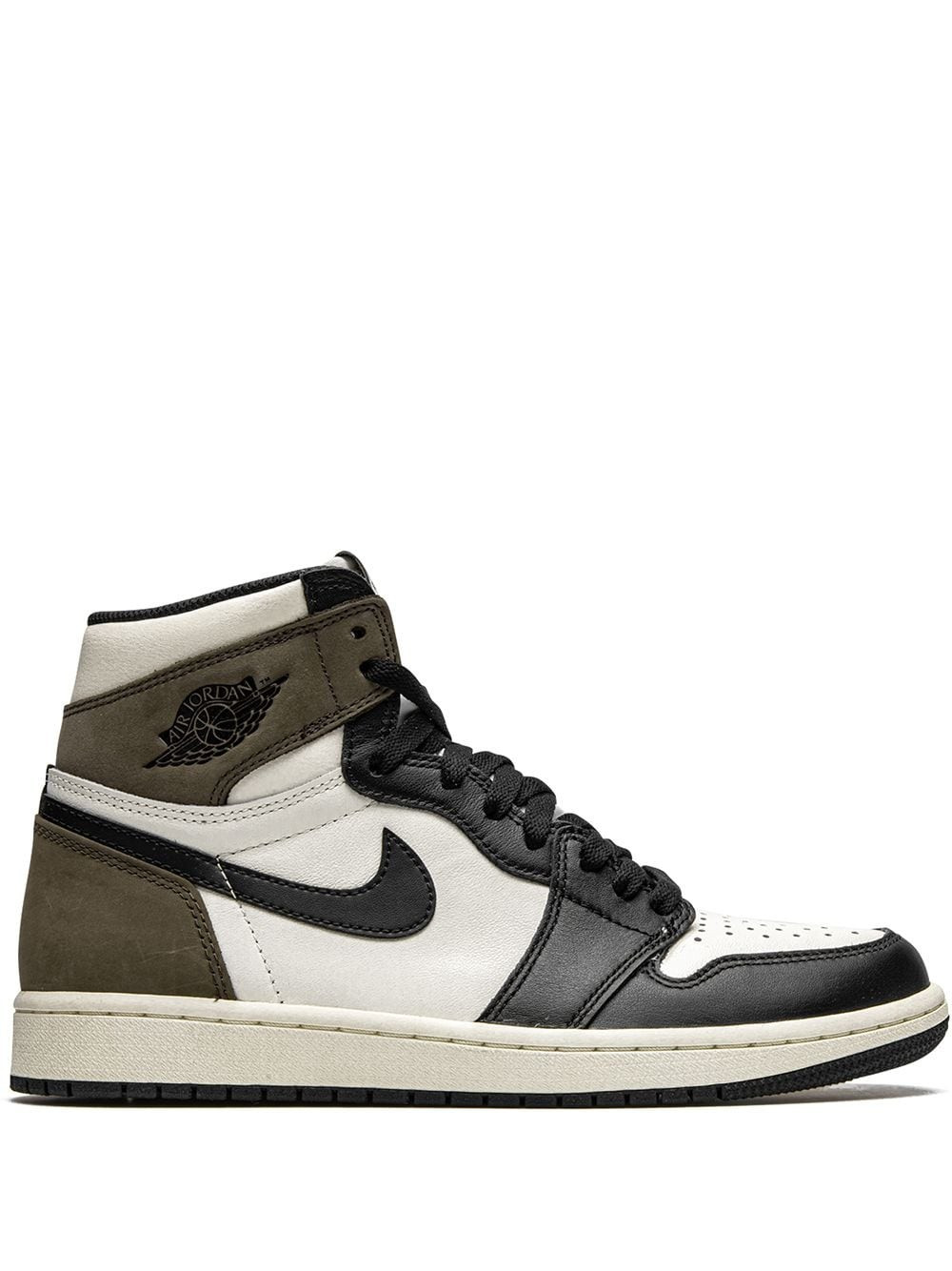 "Jordan Air Jordan 1 Retro High OG ""Dark Mocha"" sneakers - White" | Farfetch Global