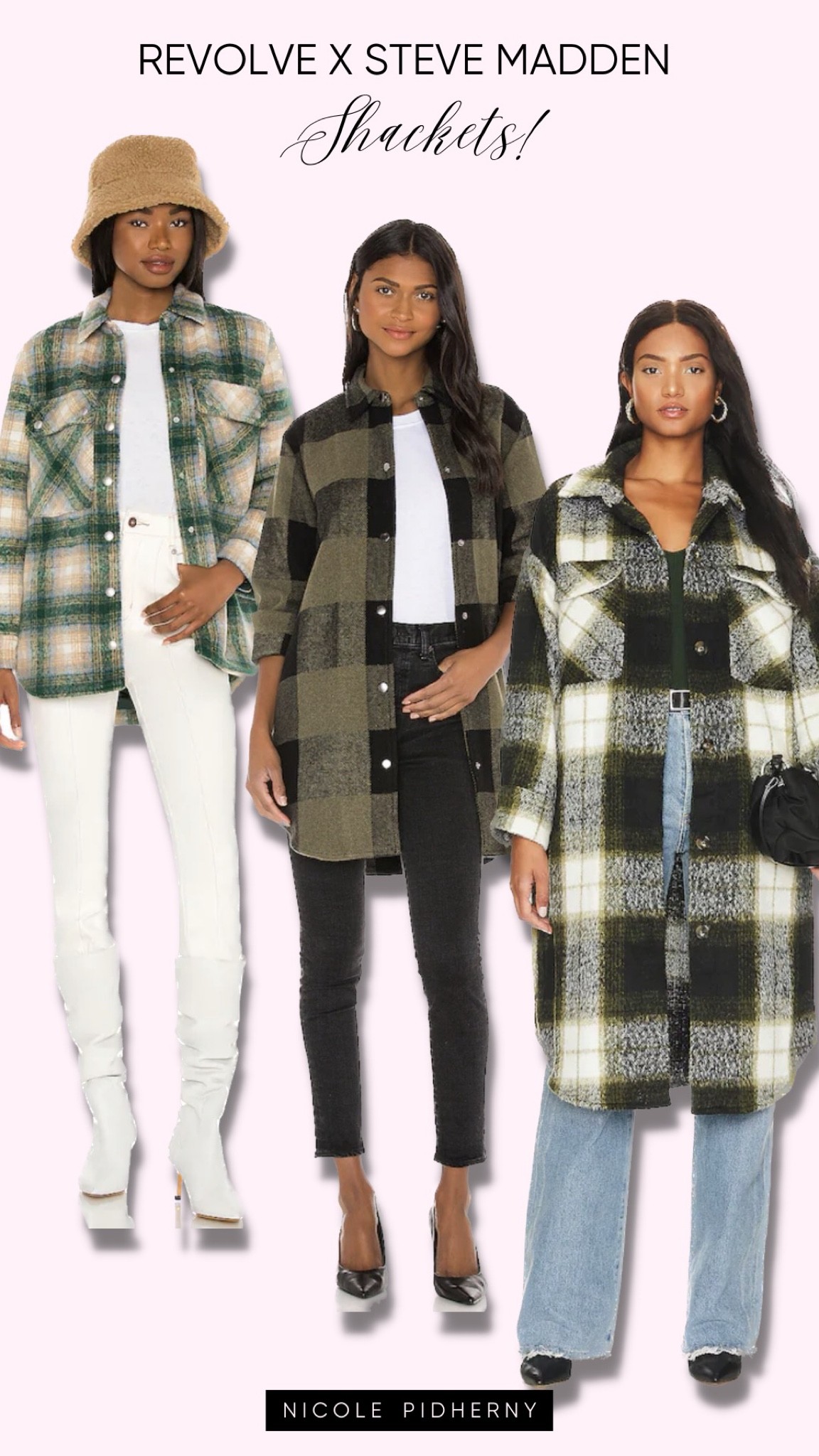 because so many have asked where my green shacket is from! it’s a Steve Madden but found similar ones/some Steve Madden ones on REVOLVE! 

#LTKworkwear #LTKSeasonal #LTKfit