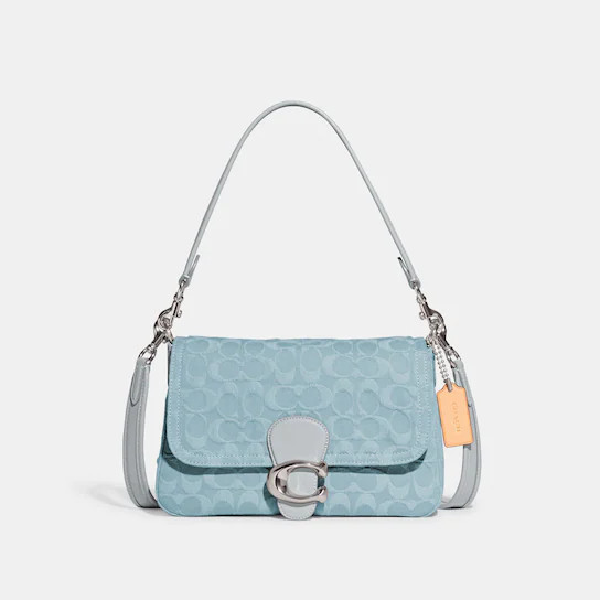 Soft Tabby Shoulder Bag In Signature Denim | Coach (US)