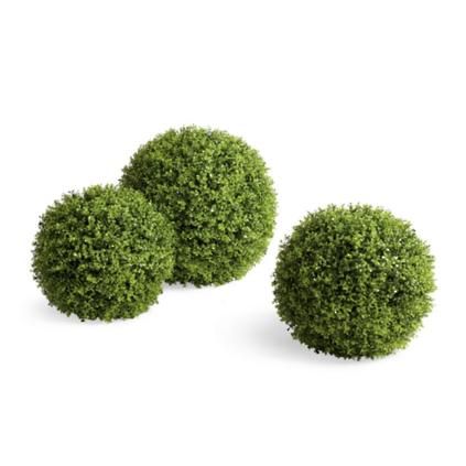 Boxwood Greenery Balls | Frontgate