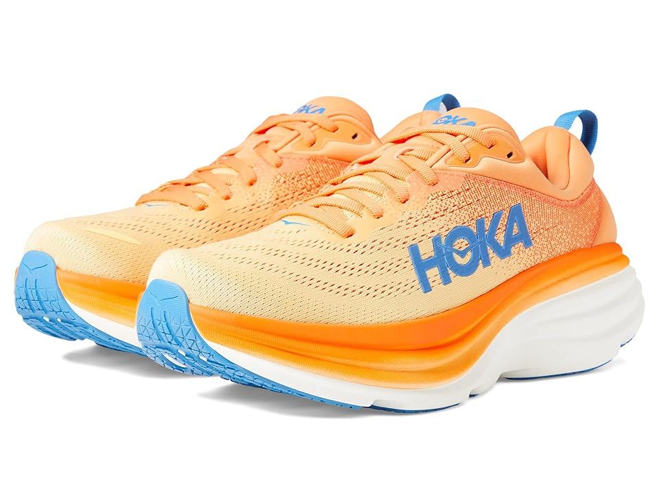 Hoka Bondi 8 (Impala/Mock Orange) Men's Shoes | Zappos