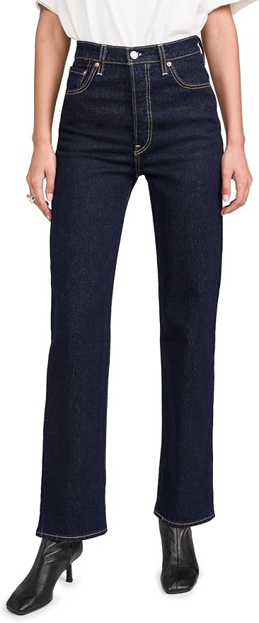 Levi's Women's Ribcage Full Length Jeans | Amazon (US)