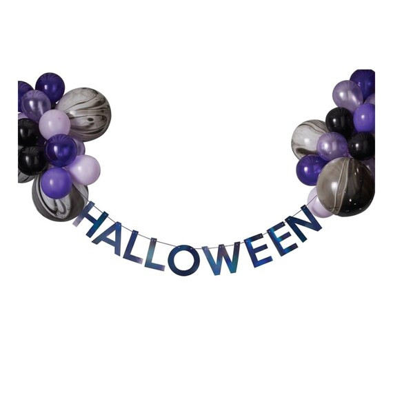Halloween Banner & Balloon Decoration  Halloween Photo - Etsy | Etsy (US)