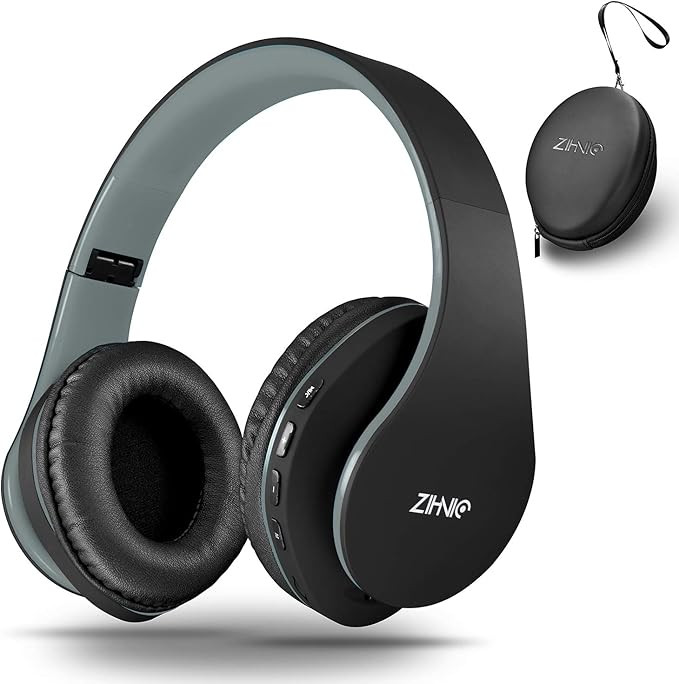 Bluetooth Headphones Over-Ear, Zihnic Foldable Wireless and Wired Stereo Headset Micro SD/TF, FM ... | Amazon (US)
